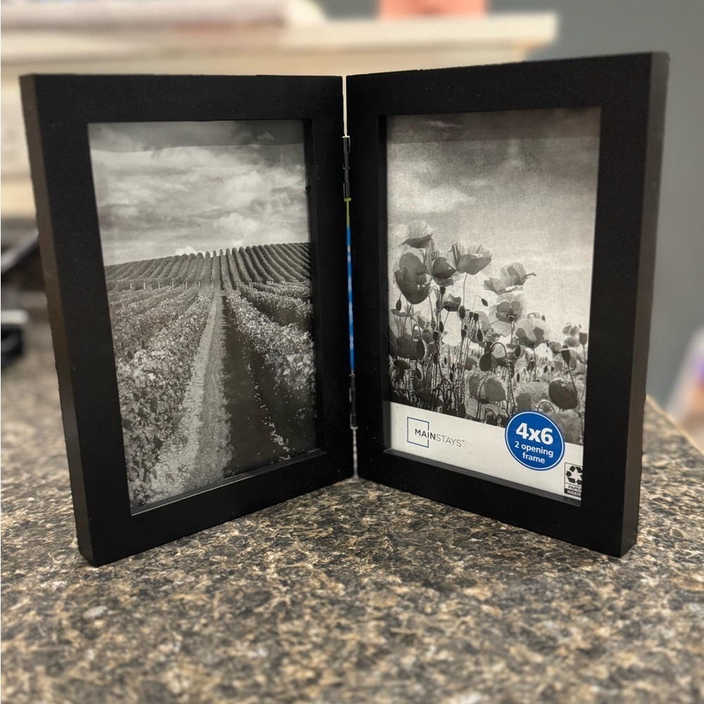Black Picture Frame Accent